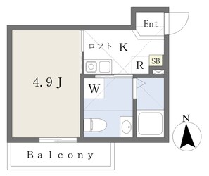 ハルメゾンの物件間取画像